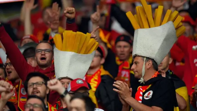 Belgium fans