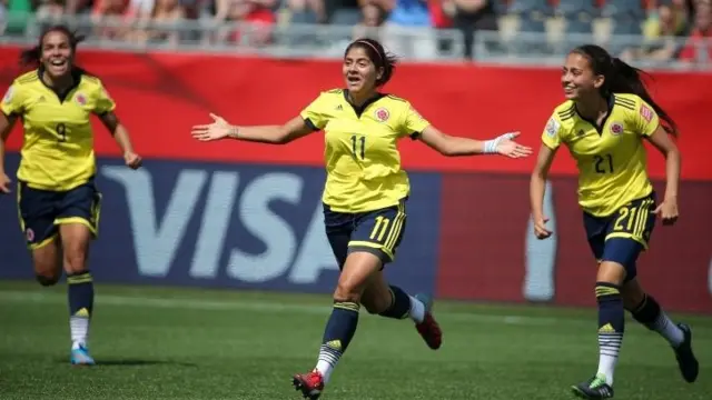 Colombia celebrate