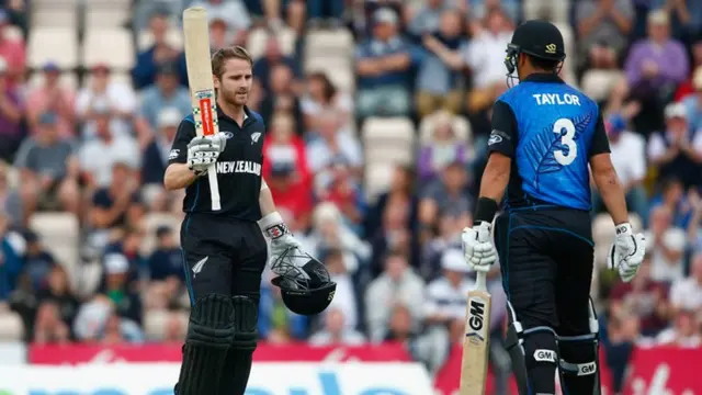 Kane Williamson and Ross Taylor