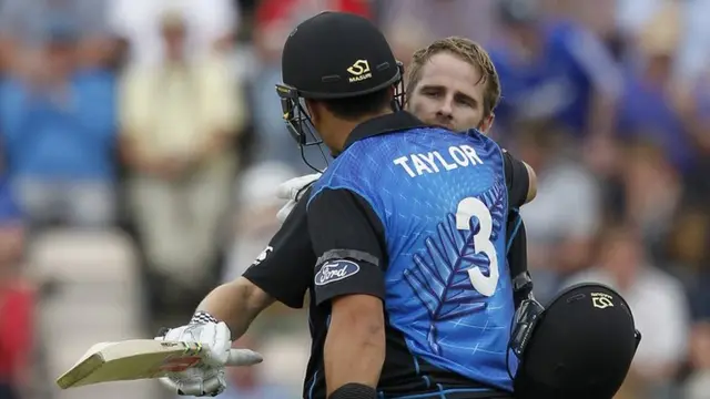Kane Williamson and Ross Taylor