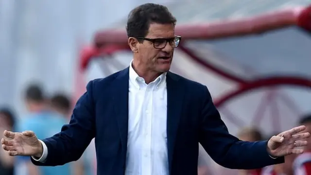 Russia manager Fabio Capello