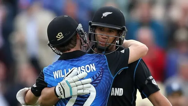 Kane Williamson and Ross Taylor