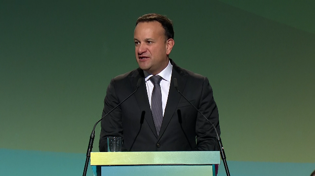 Irish deputy prime minister Leo Varadkar 