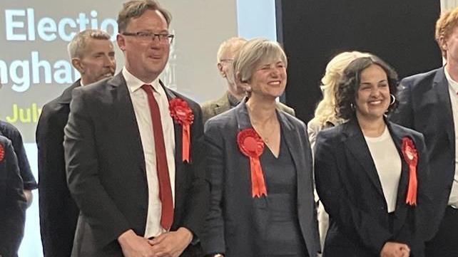 Lilian Greenwood, Alex Norris and Nadia Whittome