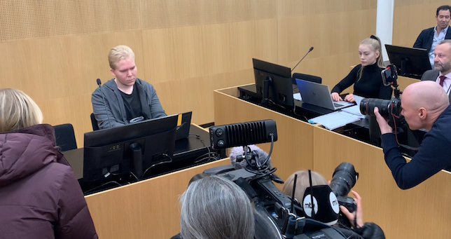 Julius Kivimaki in court