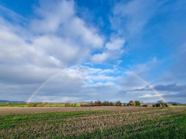 Rainbow over Eaton Bishop