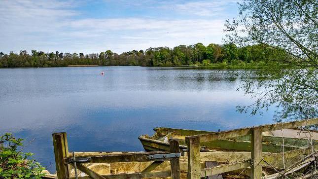 The lake at Colemere