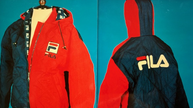 Two different angles of the jacket - the left shows the front and the right the back. 