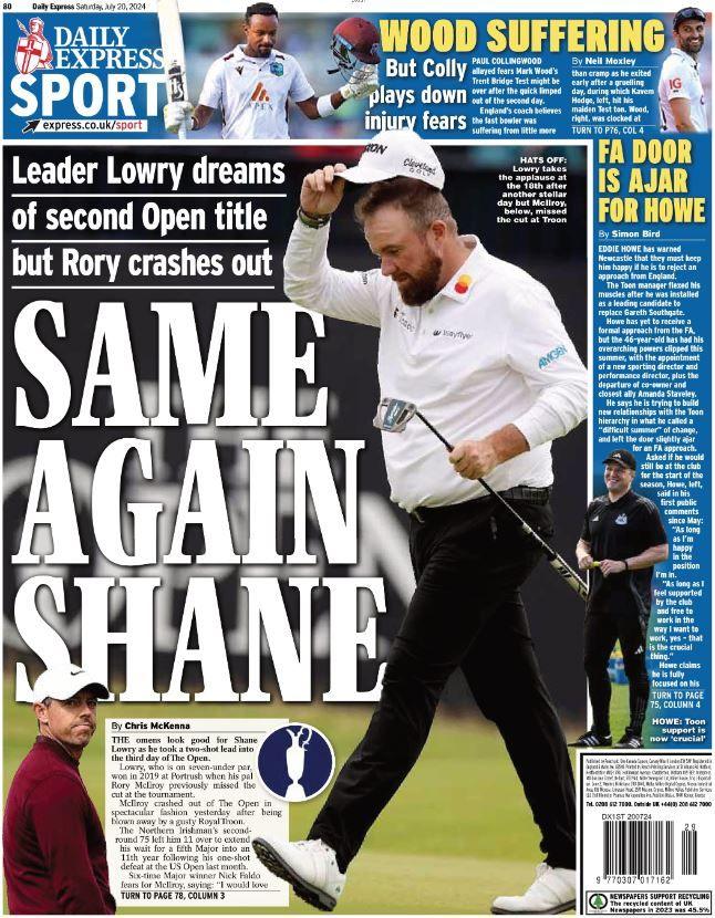 Express back page