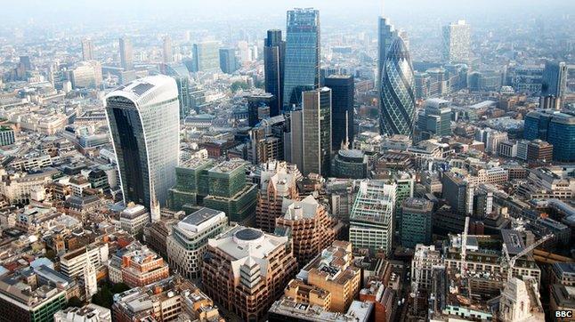 City of London skyline