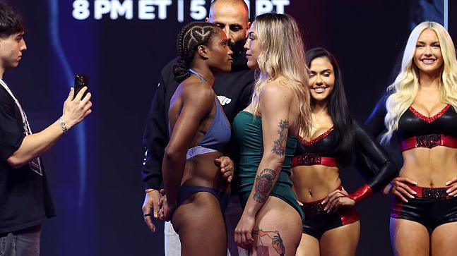 Caroline Dubois faces off with Camilla Panatta