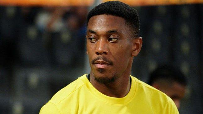 Anthony Martial left Manchester United for AEK Athens