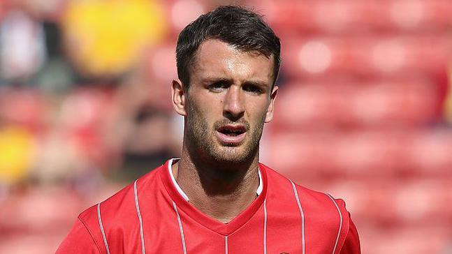 Dan Seaborne in action for Southampton.