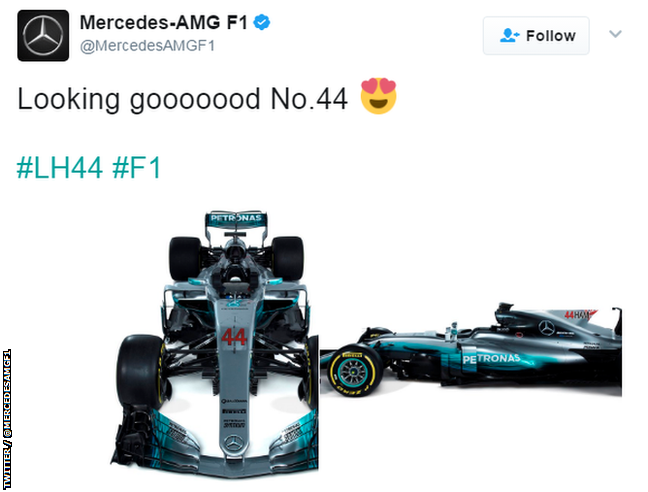 Mercedes F1 car