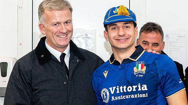 Edoardo Todaro wins his first cap