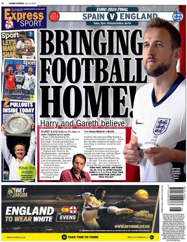 Express back page