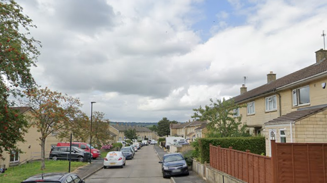 A view of the street in Bath