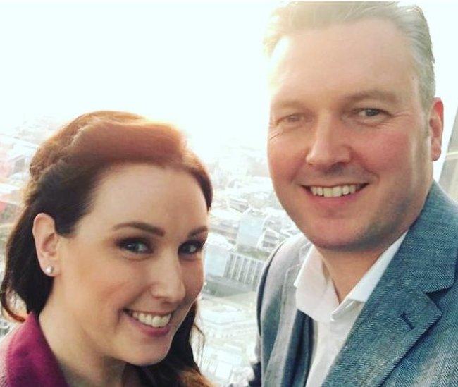 Rebecca-Halliwell-Coutts and husband Robert