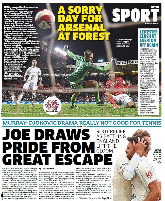 Monday's Metro