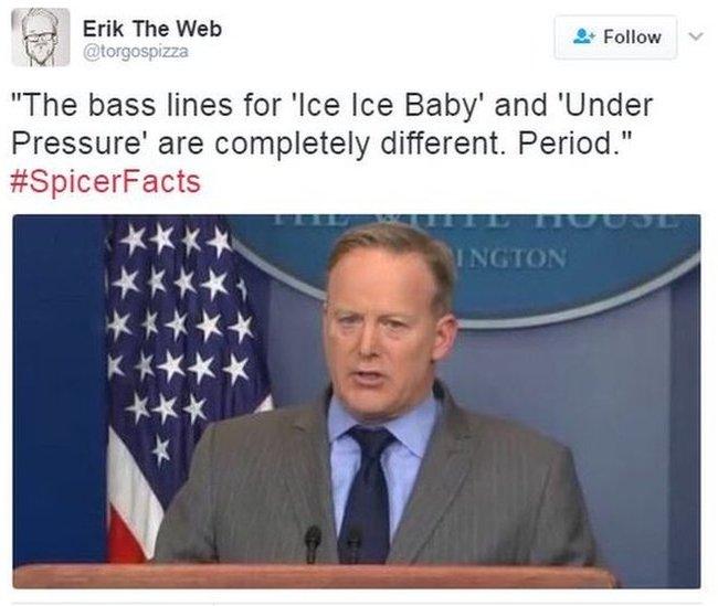 @torgoapizza: "The Bass lines for 'Ice Ice Baby' and 'Under Pressure' are completely different period."