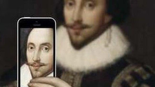 Shakespeare with a smartphone