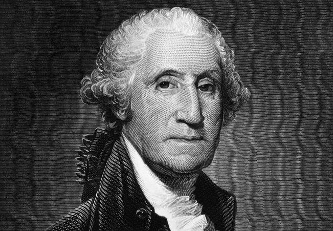 George Washington, the first president of the United States of America.