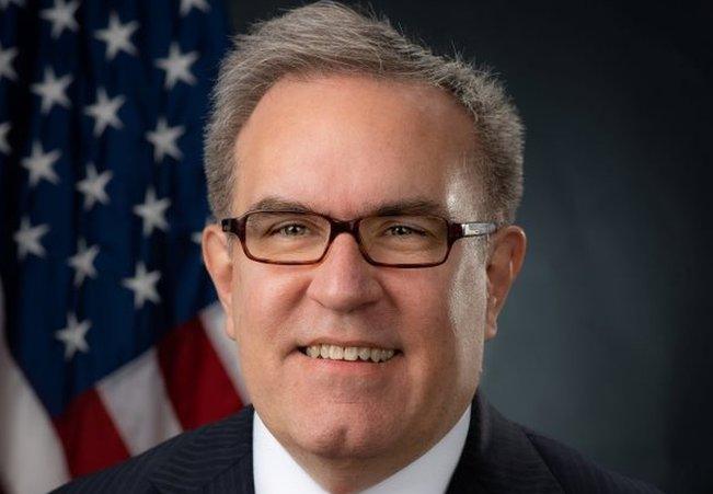 Environmental Protection Agency (EPA) administrator Andrew Wheeler.