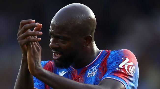 Jean-Phillipe Mateta applauds Crystal Palace fans