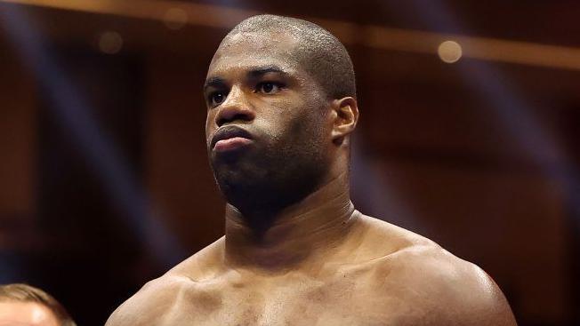 Daniel Dubois staring into the distance