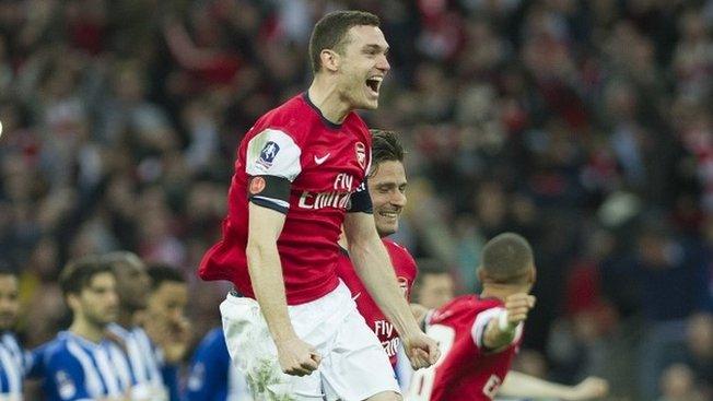 Arsenal defender Thomas Vermaelen