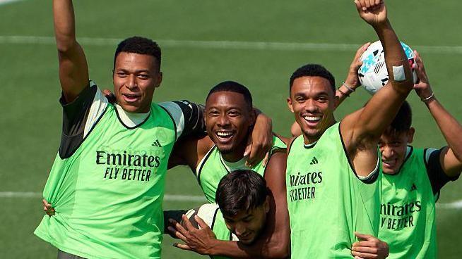 Real Madrid celebrate