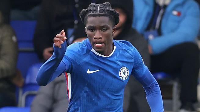 Stoke City winger Ato Ampah, pictured playing for Chelsea.