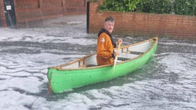 James Elliot canoeing