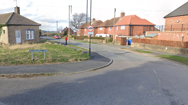 A google street image of Brackenfield Lane