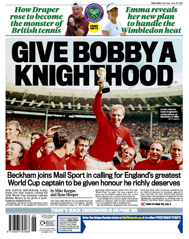 Mail back page