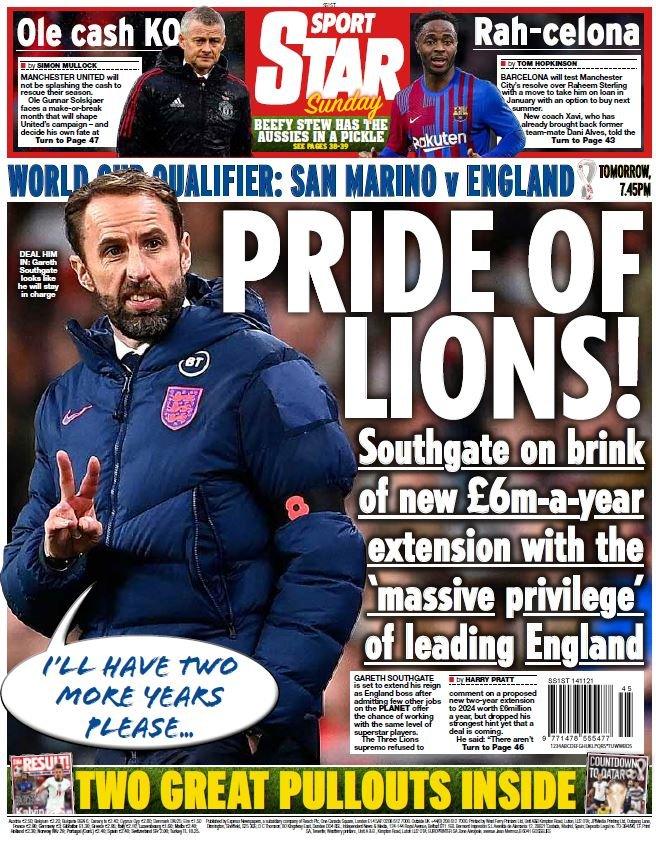 Sunday's Star Sport