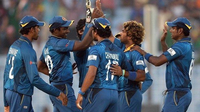 Sri Lanka celebrate in Chittagong