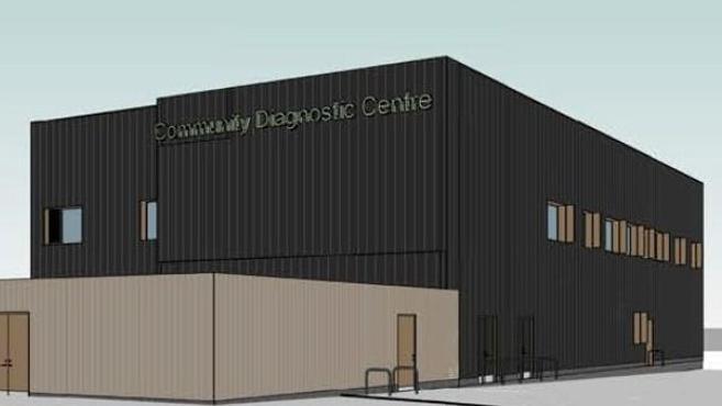 Artist's impression of the new centre