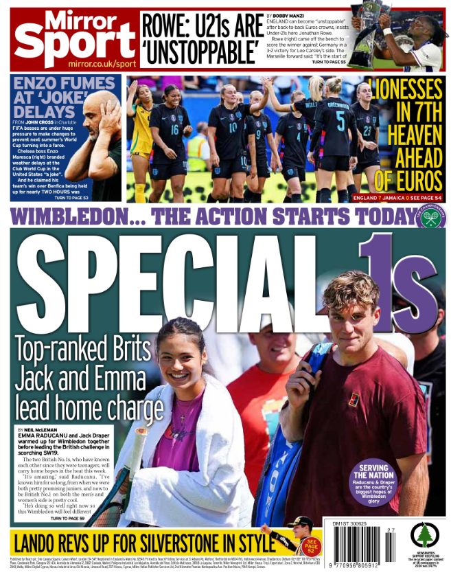Mirror back page