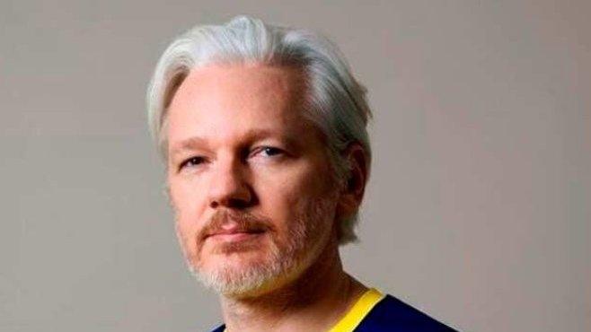 Julian Assange poses for a photo in an undisclosed location, in this undated picture obtained from social media.