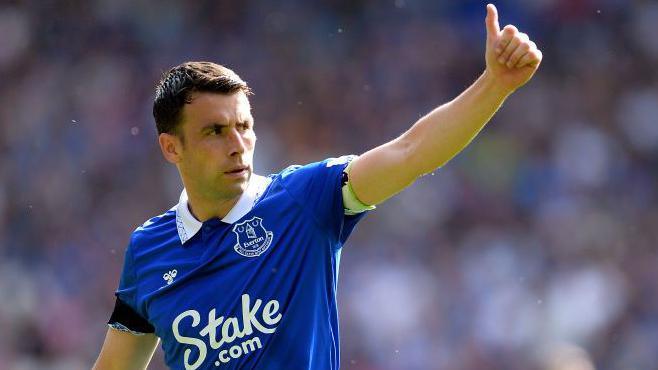 Everton captain Seamus Coleman