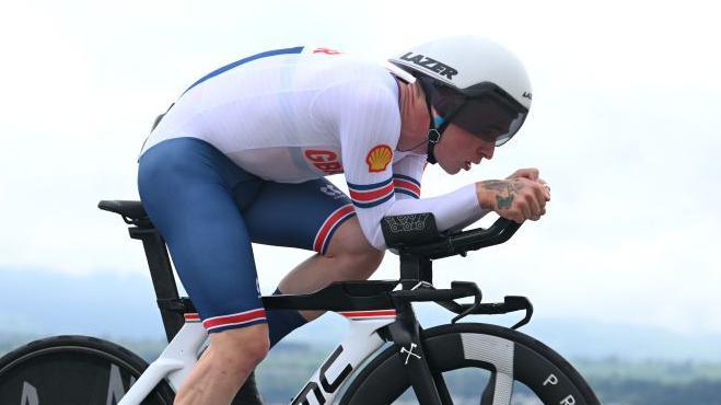 Team GB's Ben Wiggins in action