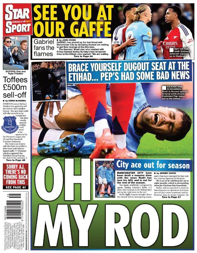 Star back page - 'Oh my Rod'