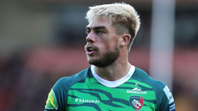 Ollie Hassell-Collins in action for Leicester Tigers