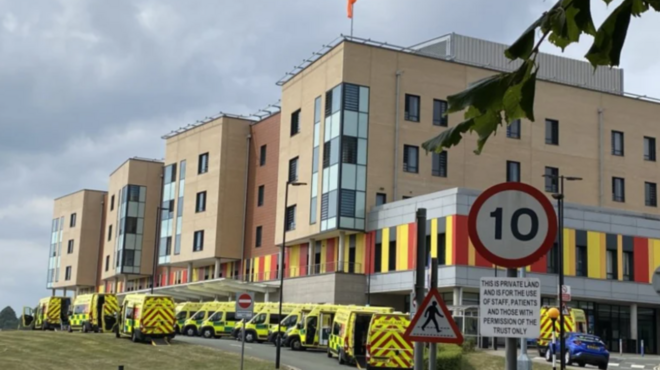Royal Stoke and County Hospital Critical Incident