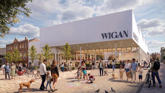 Wigan Indoor Market: Only 21 Stalls in New Fettlers Building