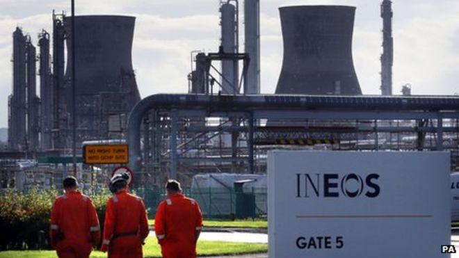 Ineos site at Grangemouth