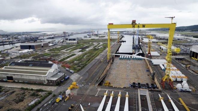 Harland and Wolff shipyard