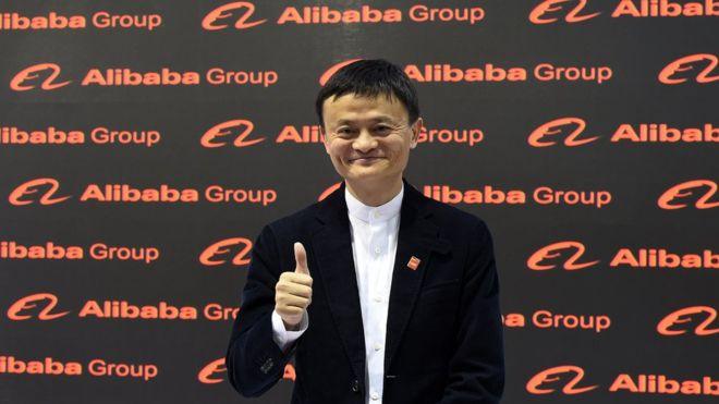 The founder of Alibaba Jack Ma