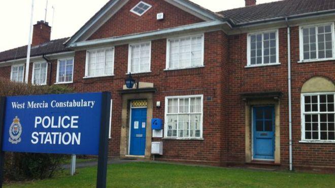 A West Mercia Police station